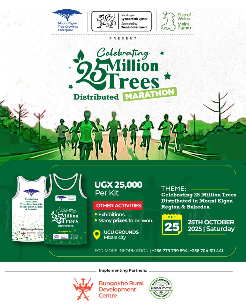 METGE to Celebrate 25 Million Trees Distributed Across the Mount Elgon Region
