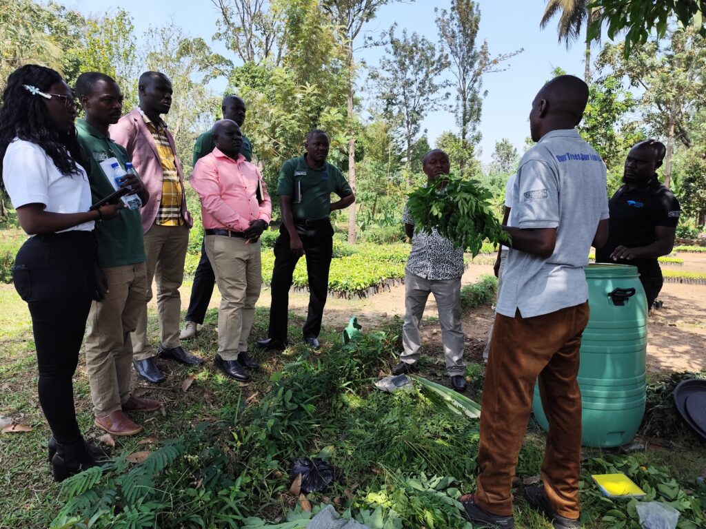 METGE Trains Extension and Project Officers on Plant Tea